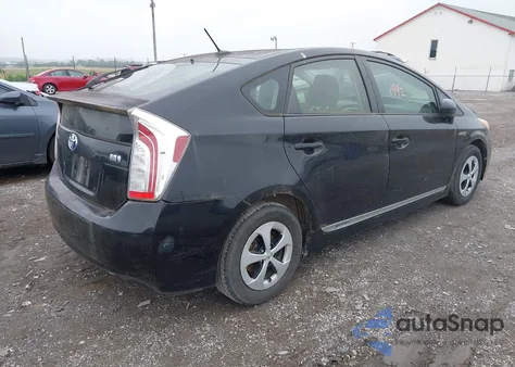 2012 Toyota Prius Three z USA, uszkodzony, nr VIN JTDKN3DU5C1488675